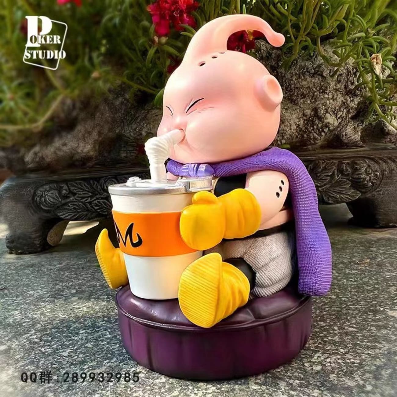Poker Studio - Drinking Milk Tea Majin Buu [Fattening Version]