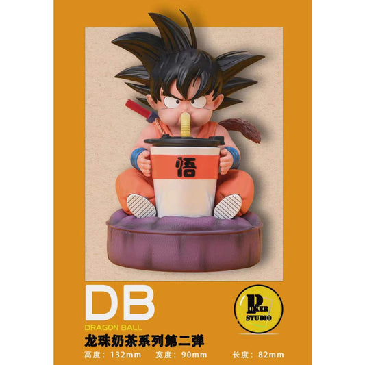 Poker Studio - Drinking Milk Tea Son Goku 