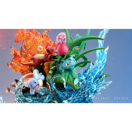 Polaris Studio - Ivysaur, Charmeleon & Wartortle