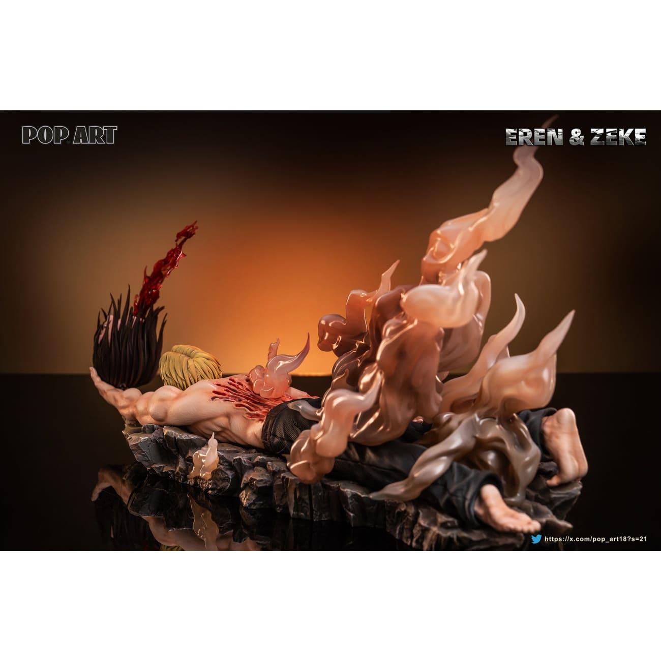 POP.ART Studio - Catch The Head Eren & Zeke