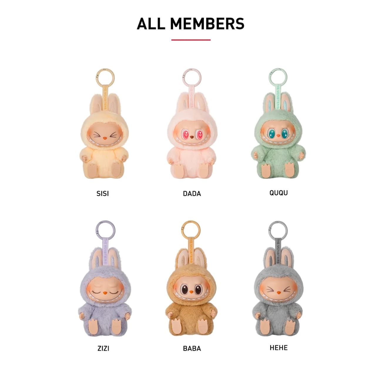 POP MART - THE MONSTERS - Have a Seat Vinyl Plush Blind Box