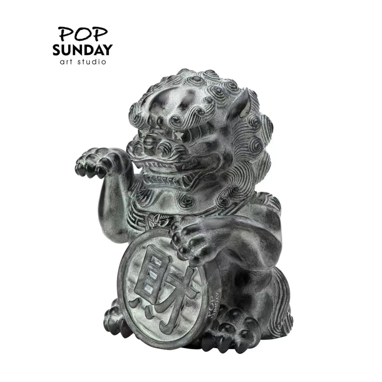 POP SUNDAY - Fortune Cat [Stone version/ Chrome version]