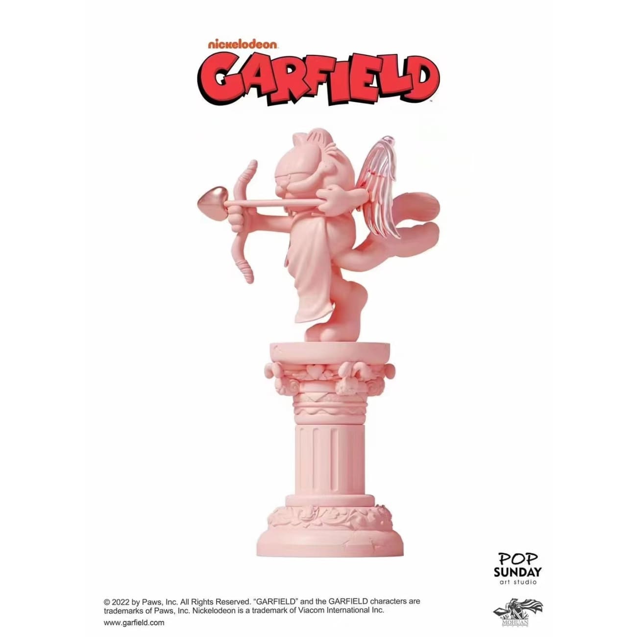 POP Sunday - Goddess of Love Garfield [White Color / Pink Color]