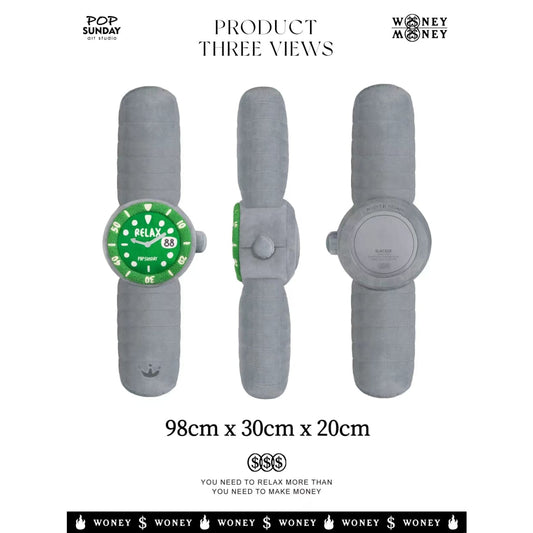 Pop Sunday - Relax Pillow Emerald Green Ver.