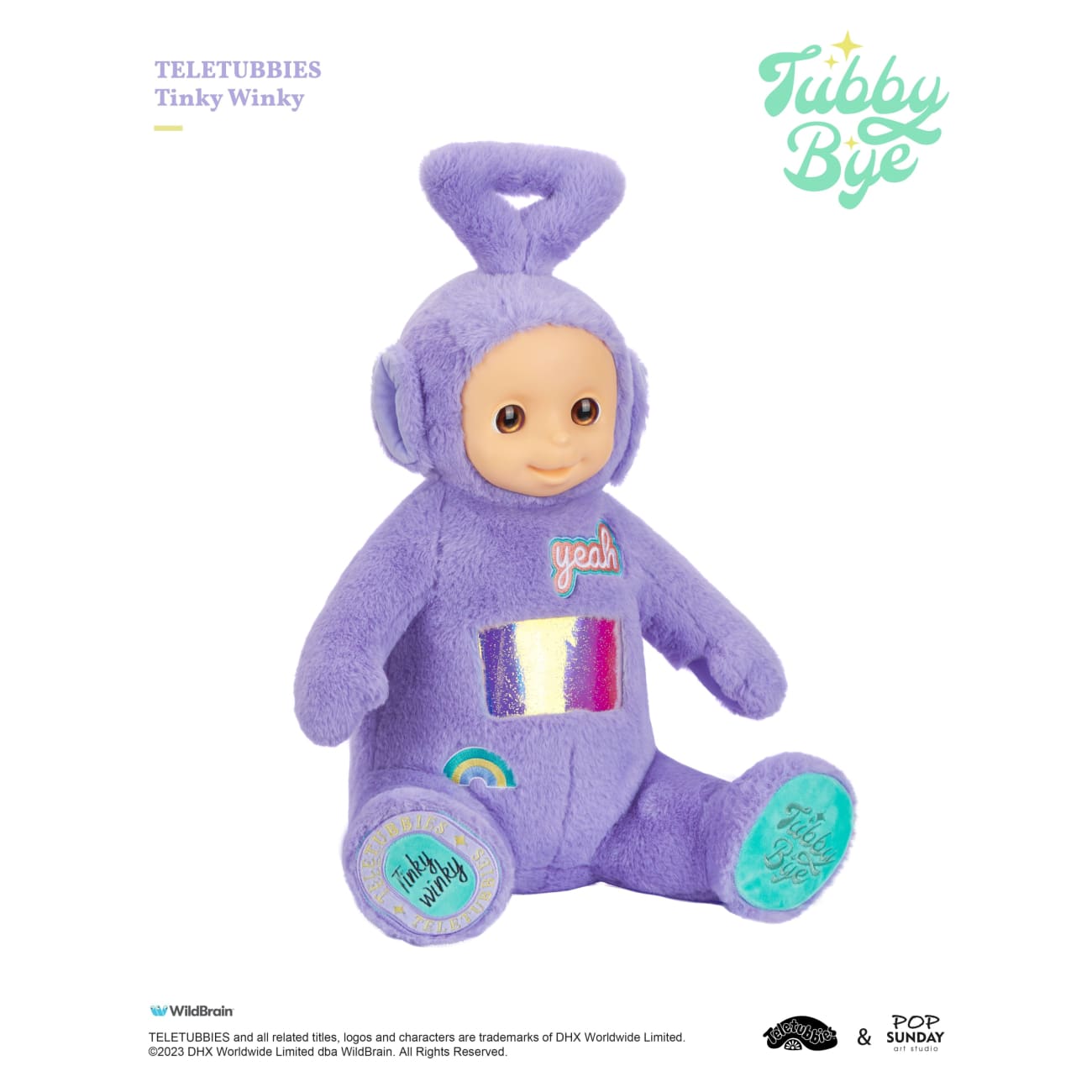 Pop Sunday x WildBrain - Tinky Winky