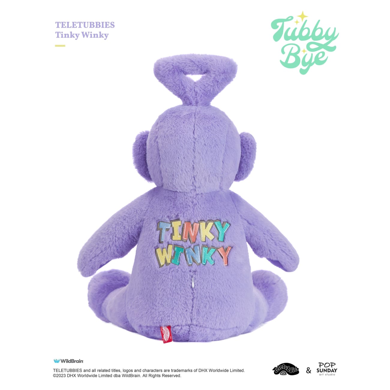 Pop Sunday x WildBrain - Tinky Winky