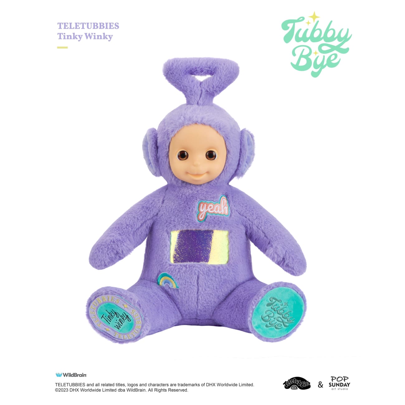Pop Sunday x WildBrain - Tinky Winky
