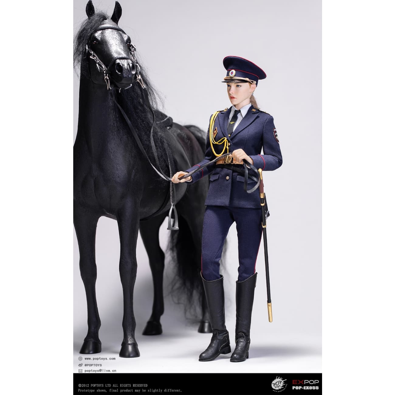 POPTOYS - Mounted Police Woman [EX055] / Policewoman of Ministry of Internal Affairs [EX056]