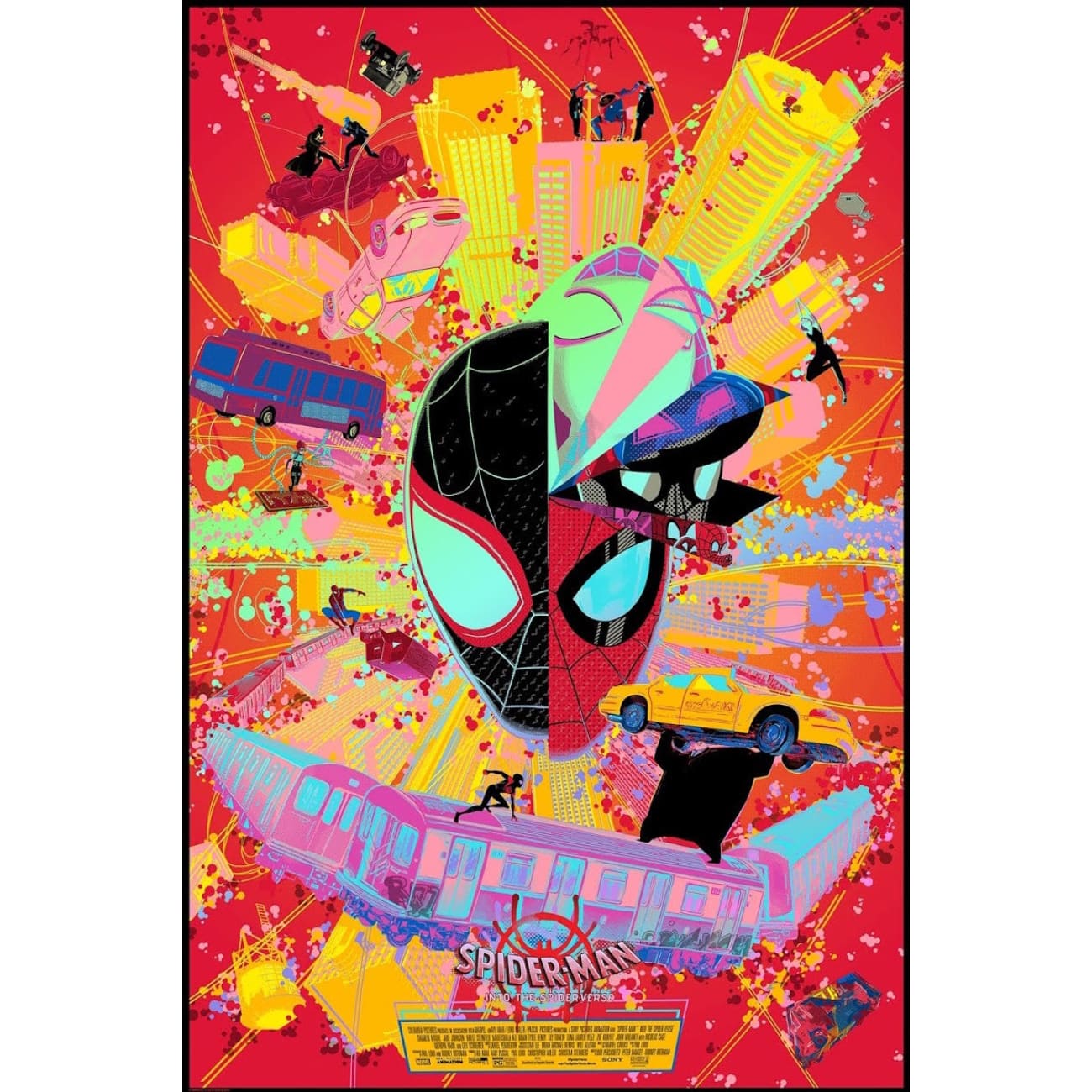 Poster Hub - Spider-Man: Into the Spider-Verse Poster