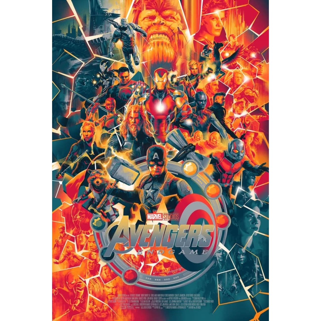 Poster Hub - The Avengers - Endgame Poster