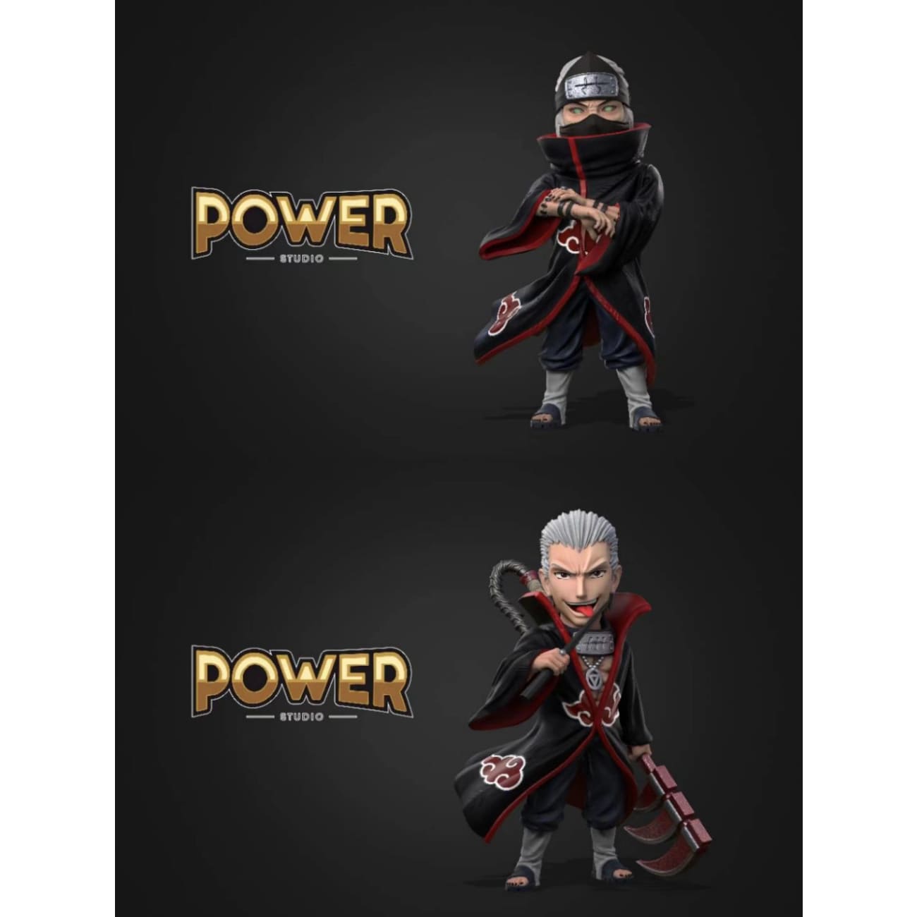 Power Studio -  Hidan / Kakuzu [3 Variants]