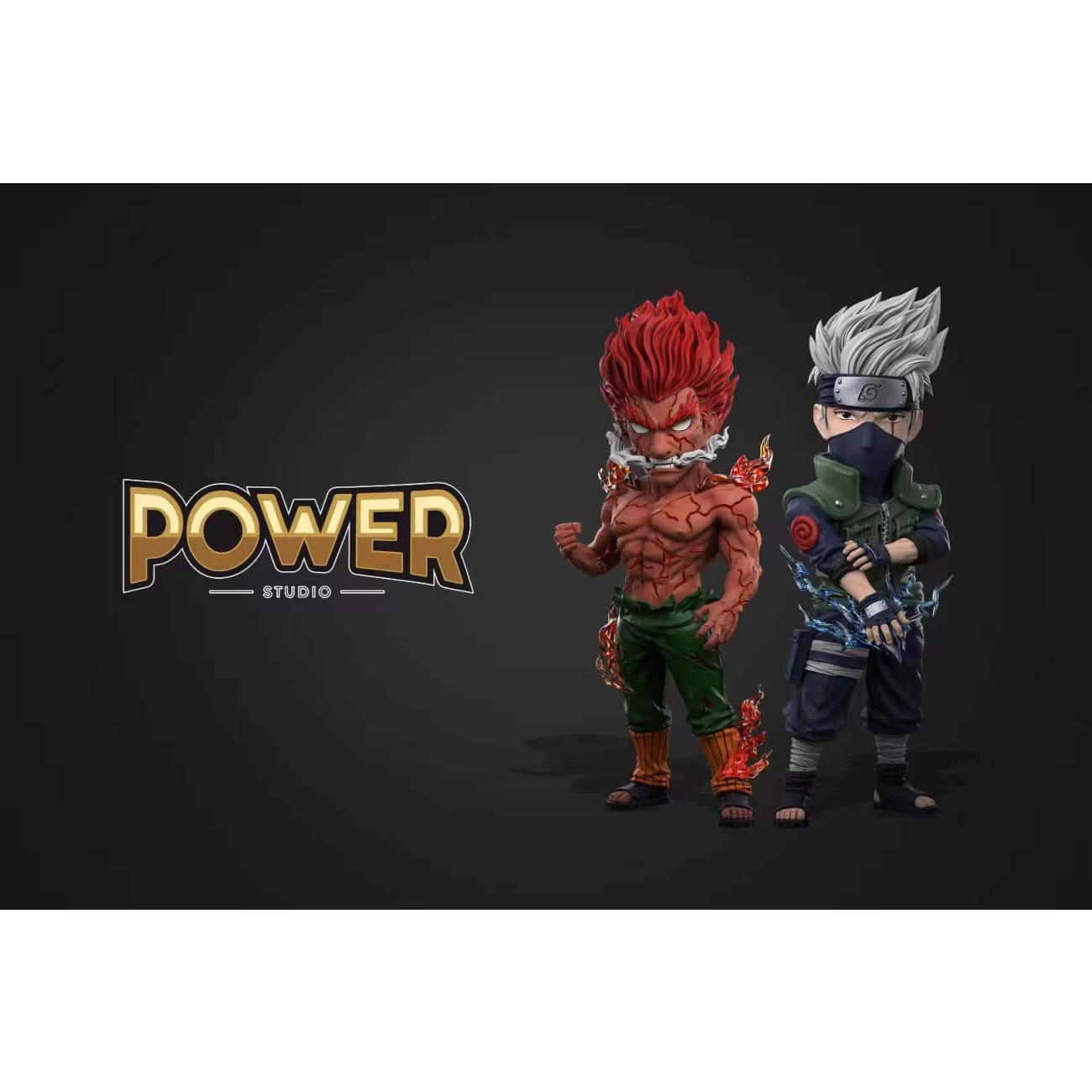 Power Studio - Kakashi Hatake / Might Guy