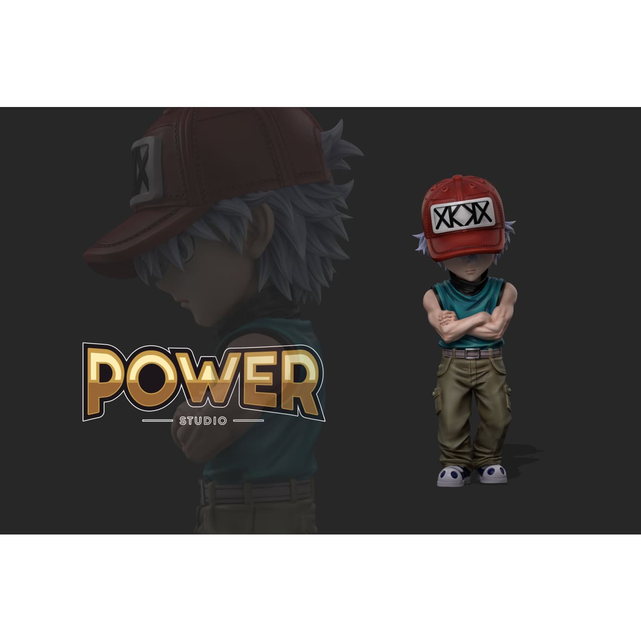 Power Studio - Red Hat Killua Zoldyck