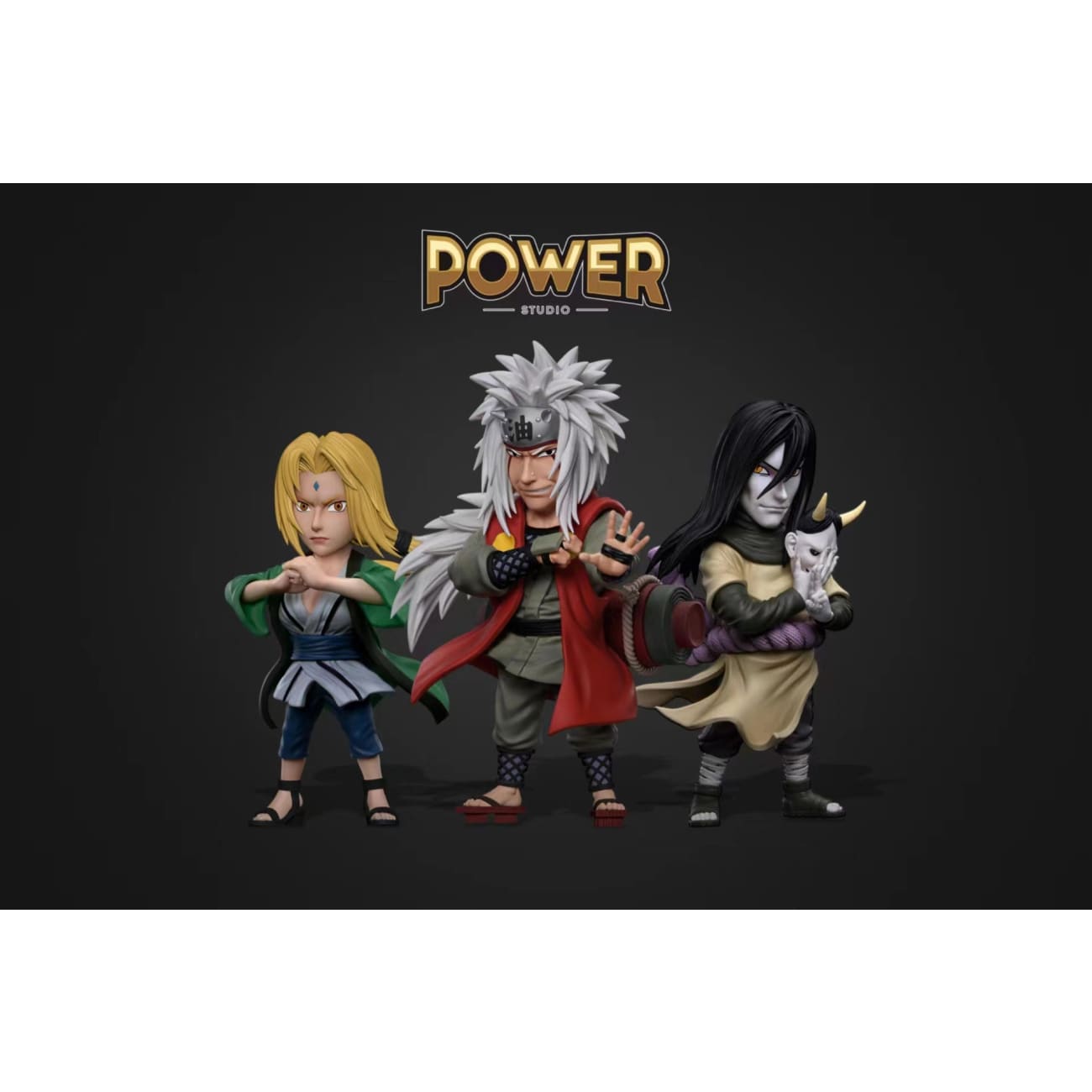 Power Studio - Tsunade / Orochimaru / Jiraiya [4 Variants]