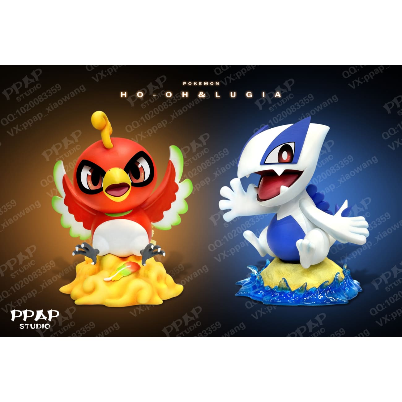 Ppap Studio - Ho-oh / Lugia - Set of Two / Deposit