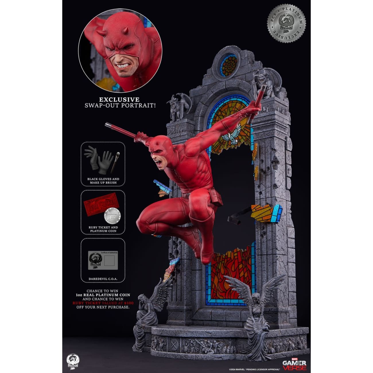 Premium Collectibles Studio (pcs) - Daredevil 1:3 Scale