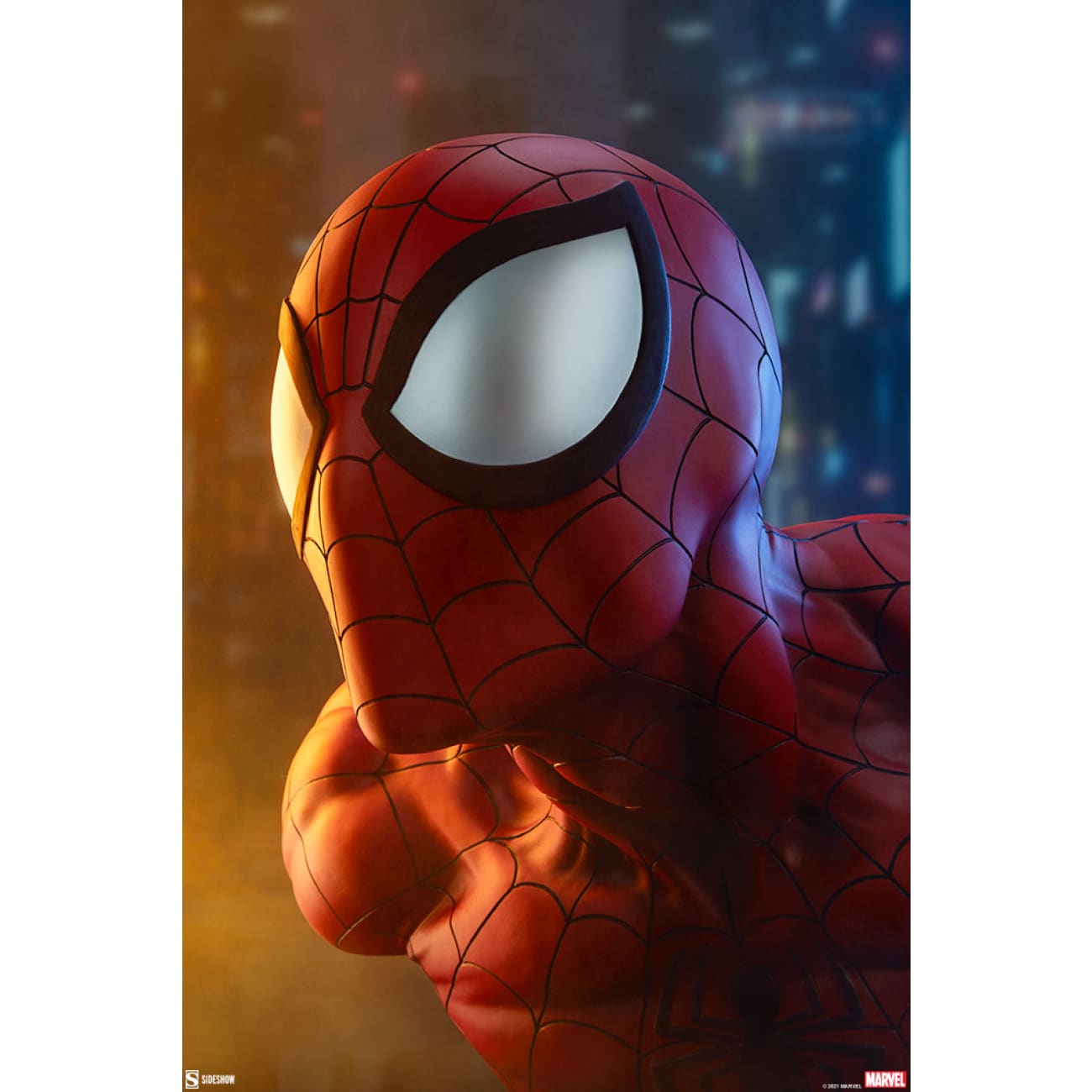  Premium Format™ Figure by Sideshow Collectibles - Spiderman Bust [1/1 scale]