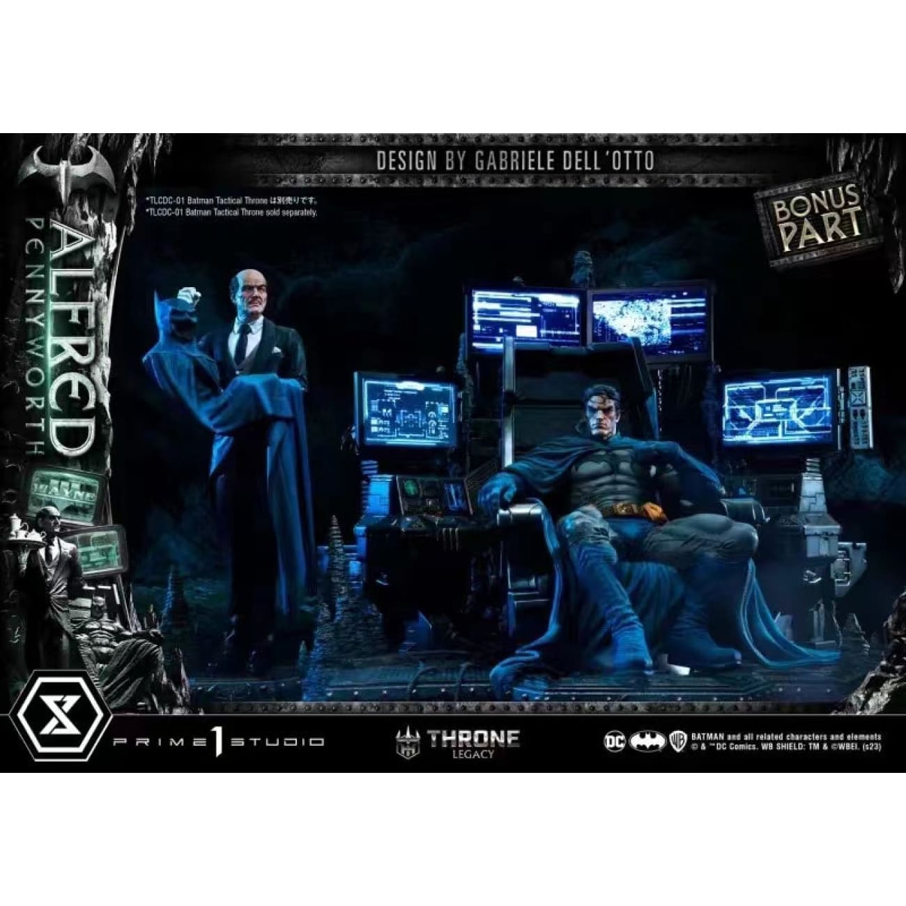 Prime 1 Studio - Alfred Pennyworth [2 Variants]