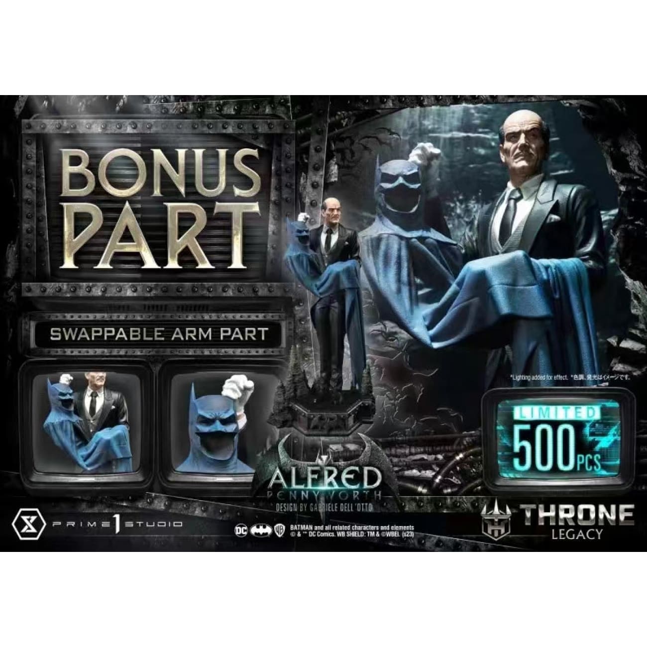 Prime 1 Studio - Alfred Pennyworth [2 Variants]