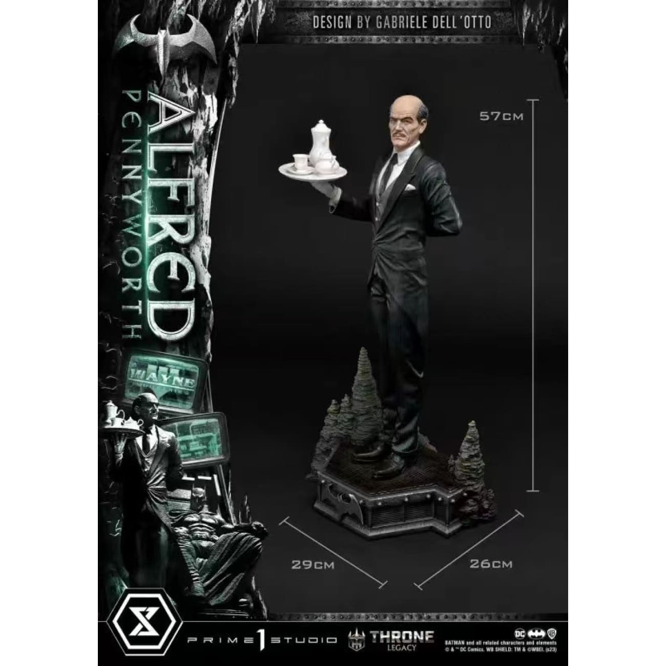 Prime 1 Studio - Alfred Pennyworth [2 Variants]