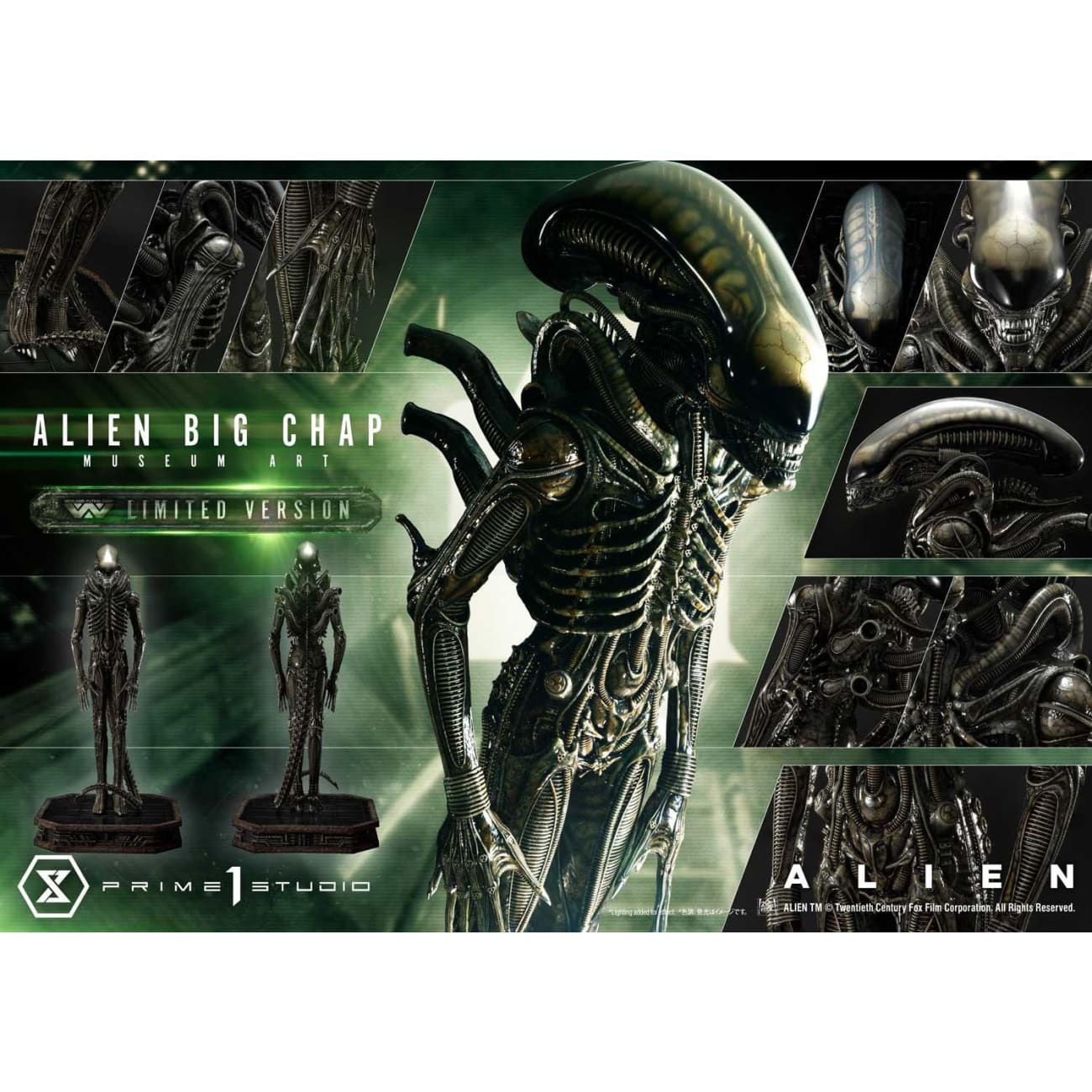 Prime 1 Studio - Alien Big Chap "Museum art" [WAAL-06LM]
