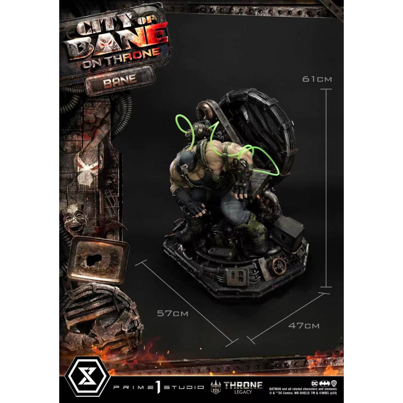 Prime 1 Studio - Bane on Throne [3 Variants]