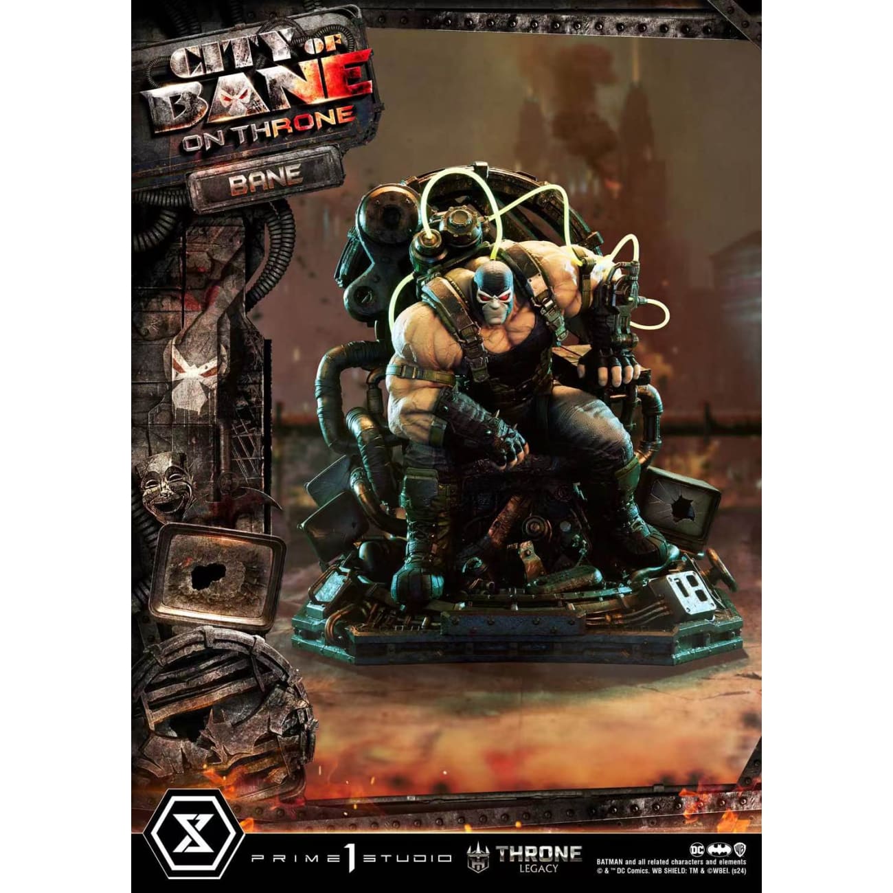 Prime 1 Studio - Bane on Throne [3 Variants]