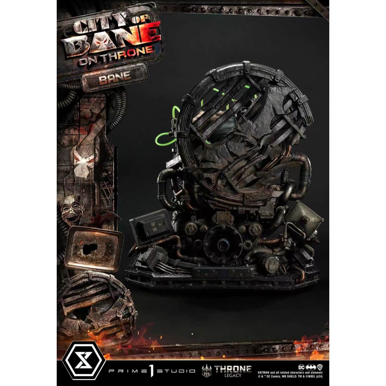 Prime 1 Studio - Bane on Throne [3 Variants]