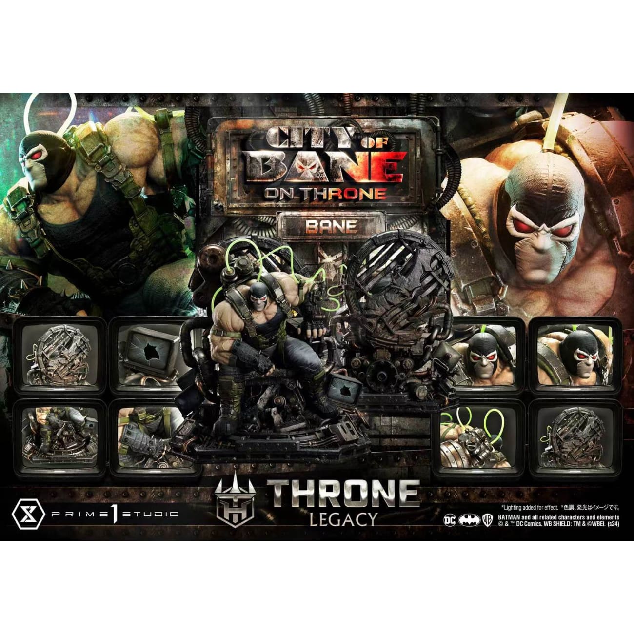 Prime 1 Studio - Bane on Throne [3 Variants]