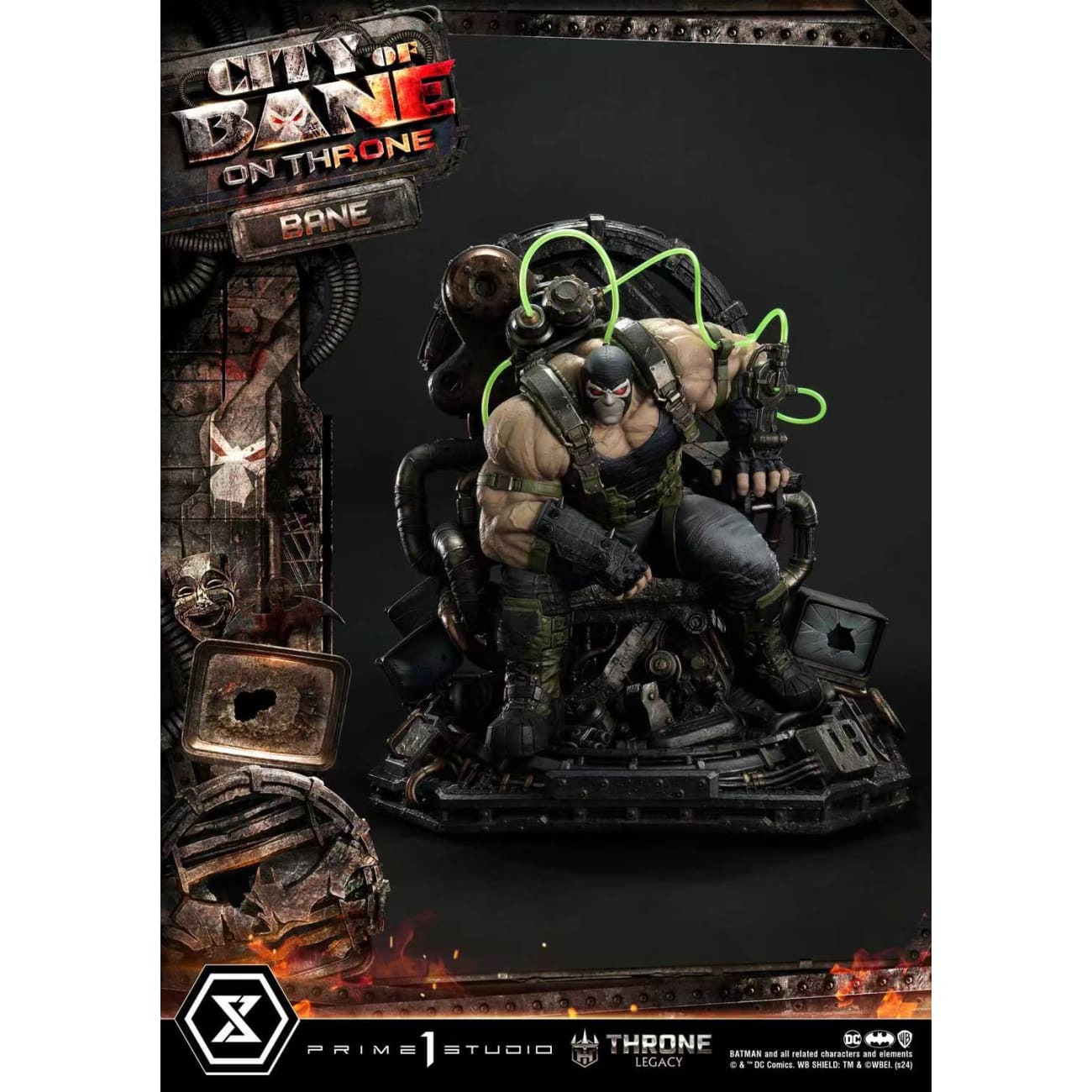 Prime 1 Studio - Bane on Throne [3 Variants]