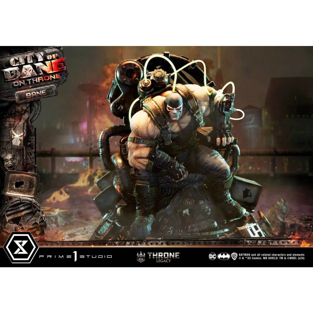 Prime 1 Studio - Bane on Throne [3 Variants]