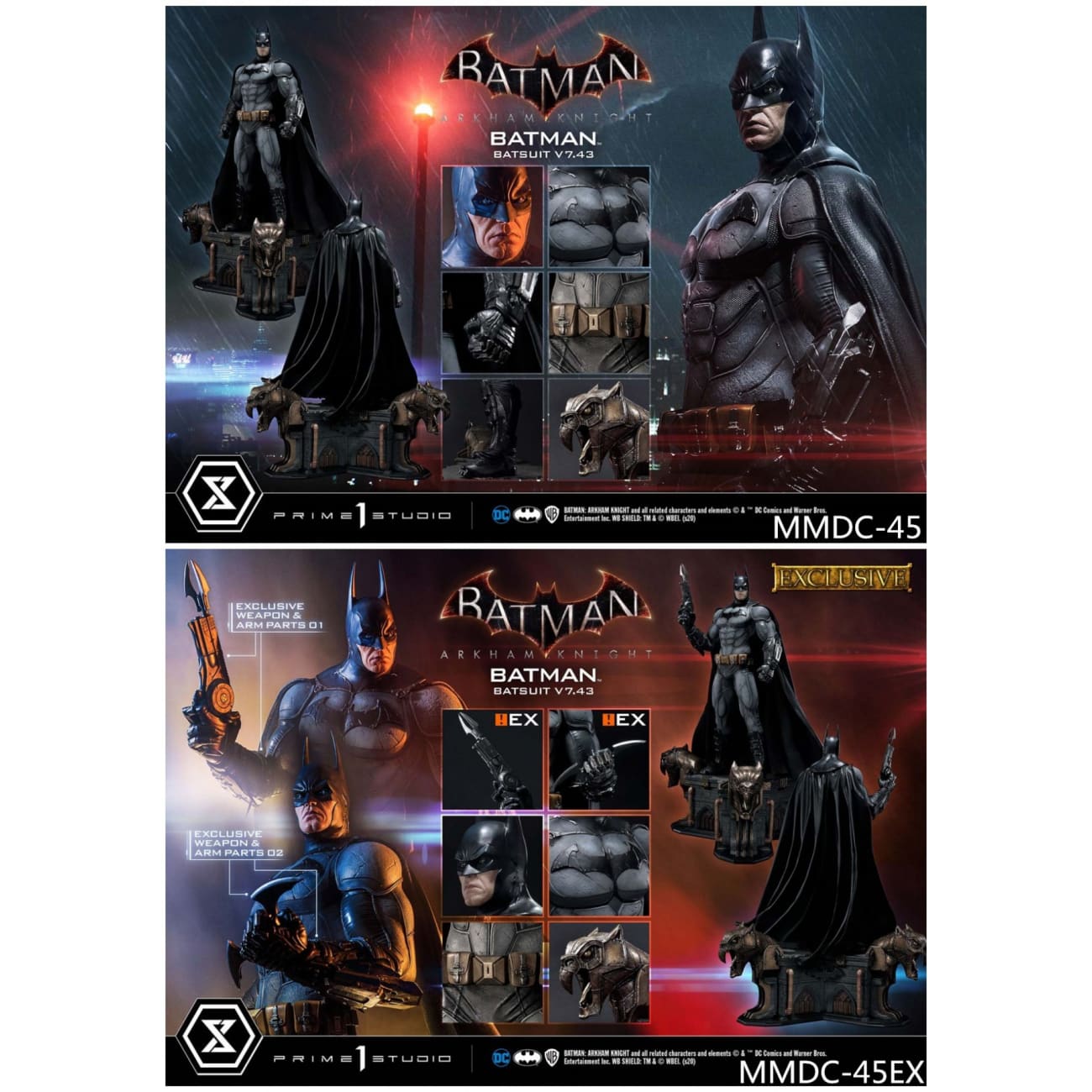 Prime 1 Studio - Batman Batsuit V7.43 [2 Variants]