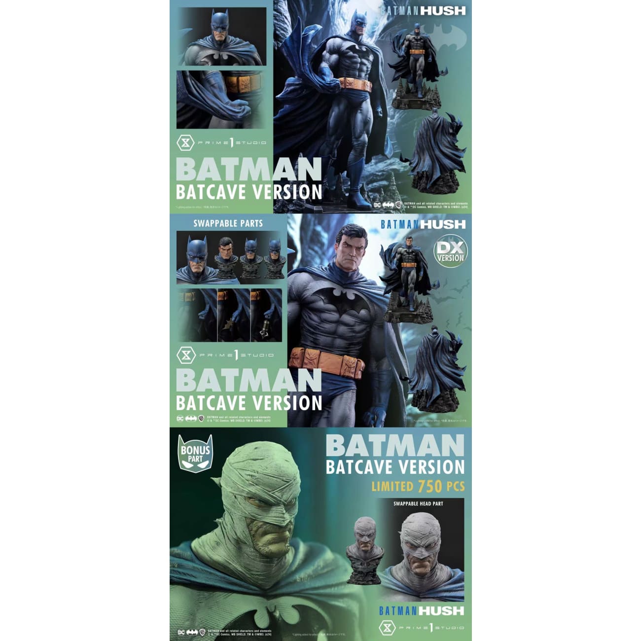 Prime 1 Studio - Batman Hush [3 Variants]
