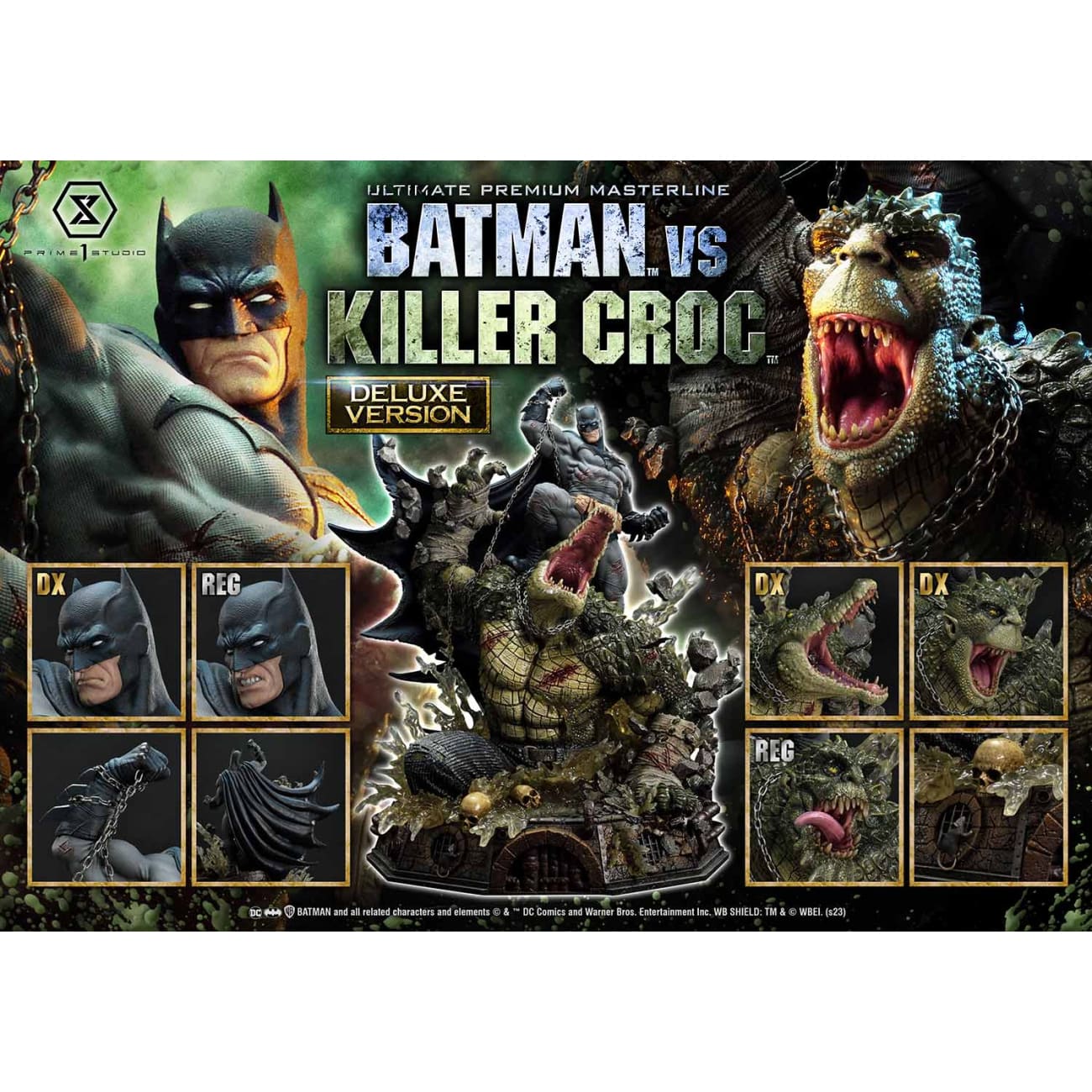 Prime 1 Studio - Batman VS Killer Croc [3 Variants]