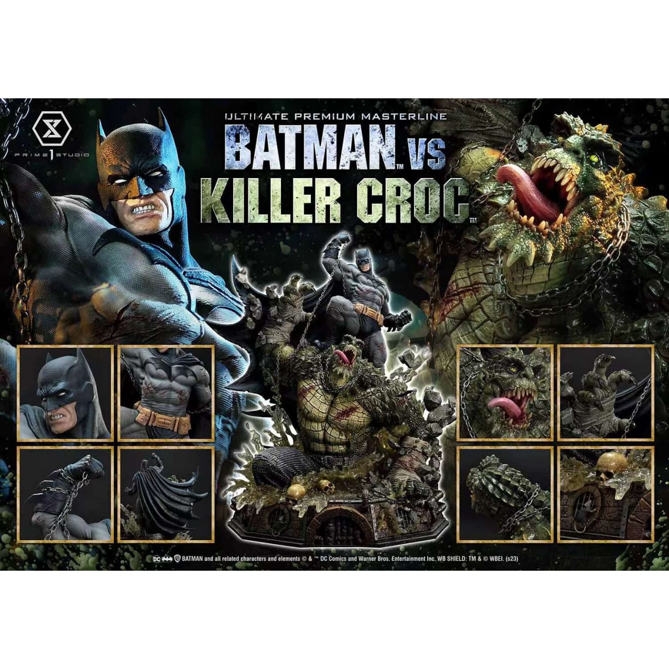Prime 1 Studio - Batman VS Killer Croc [3 Variants]