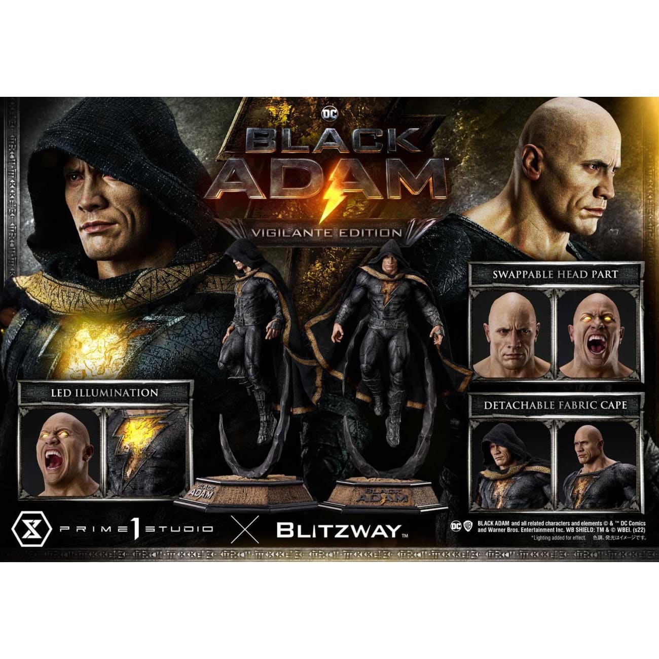 Prime 1 Studio - Black Adam [Champion Edition / Vigilante Edition]