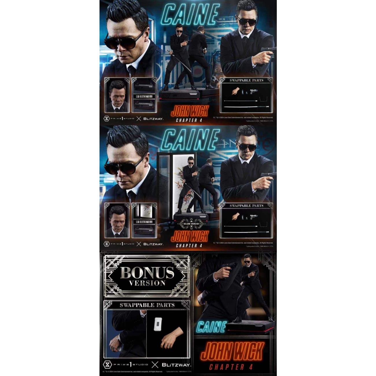 Prime 1 Studio - Caine [3 Variants]
