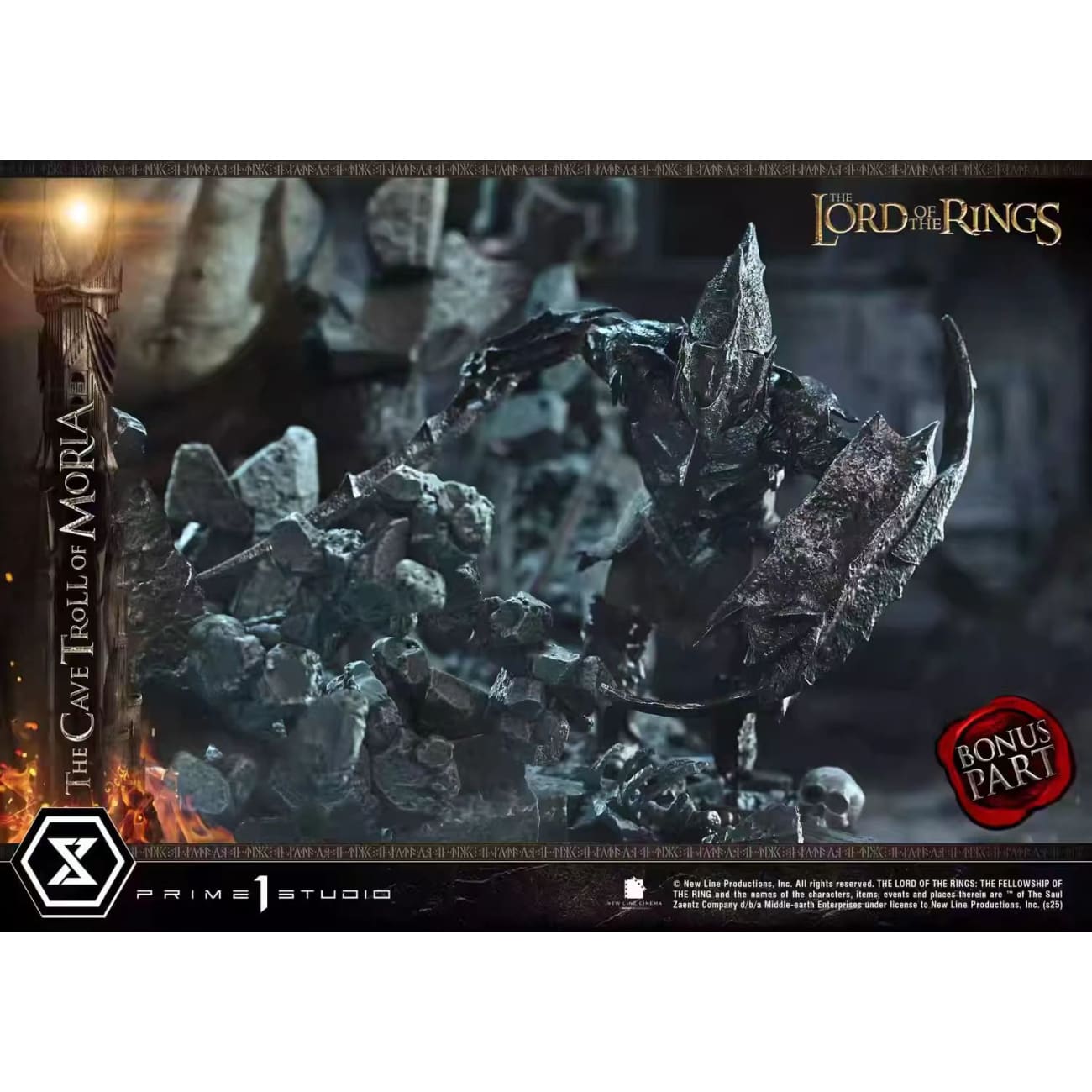 Prime 1 Studio  - Cave Troll of Moria PMLOTR-13/ PMLOTR-13S [Lisenced] [2 Variants]