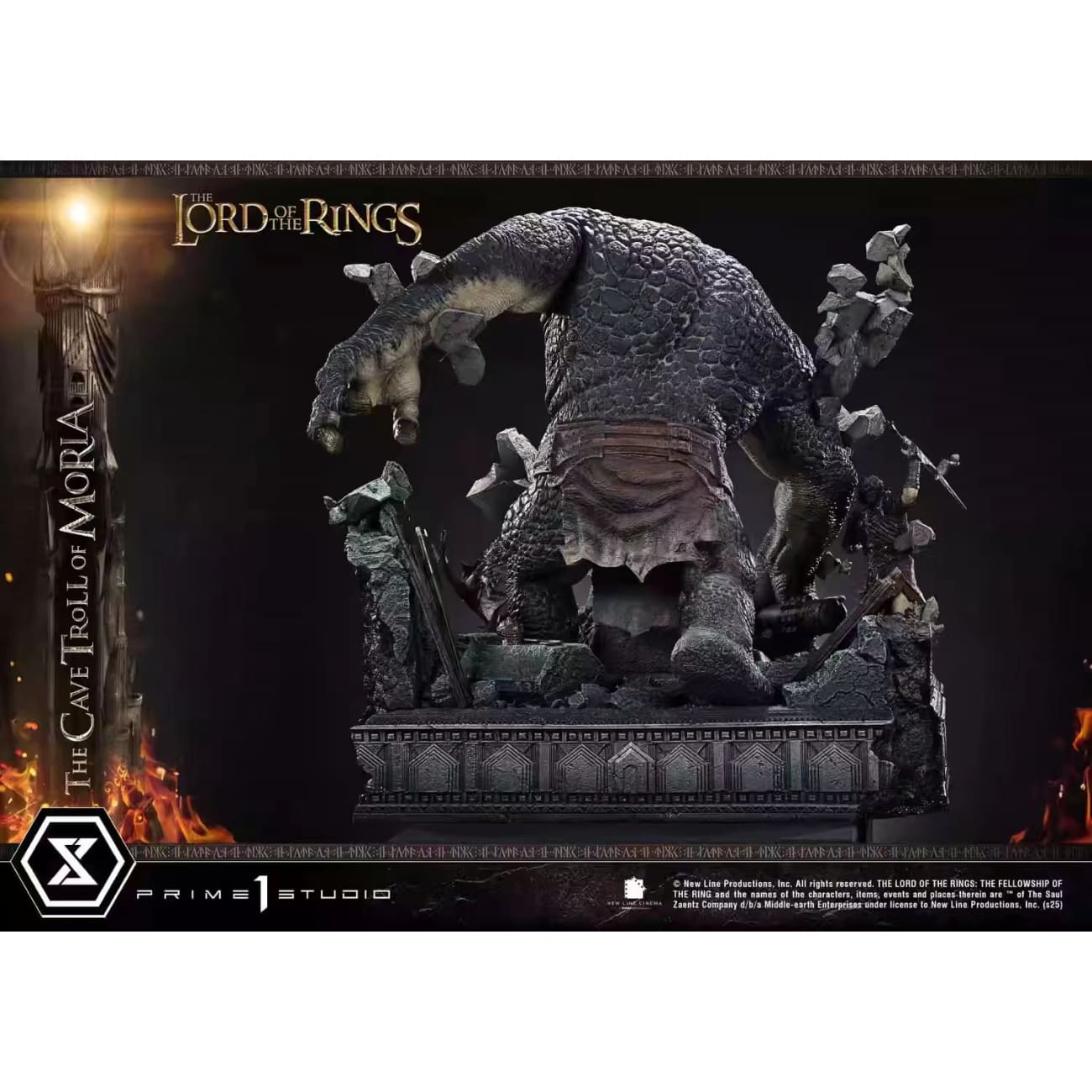 Prime 1 Studio  - Cave Troll of Moria PMLOTR-13/ PMLOTR-13S [Lisenced] [2 Variants]