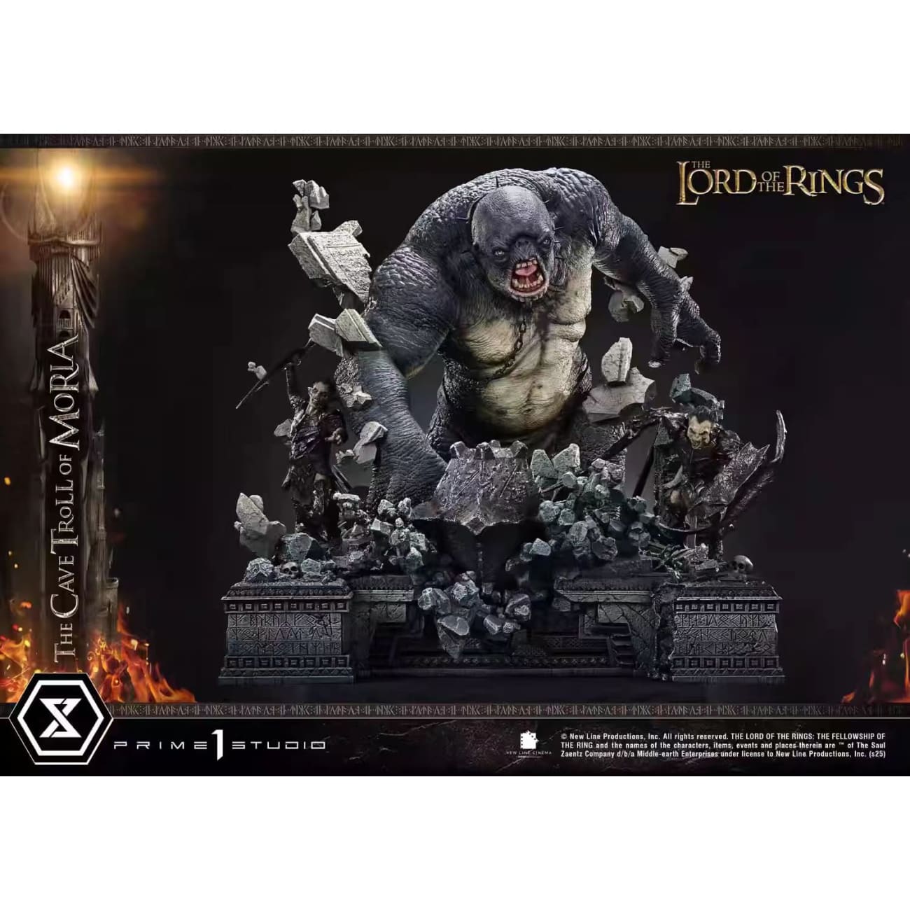 Prime 1 Studio  - Cave Troll of Moria PMLOTR-13/ PMLOTR-13S [Lisenced] [2 Variants]