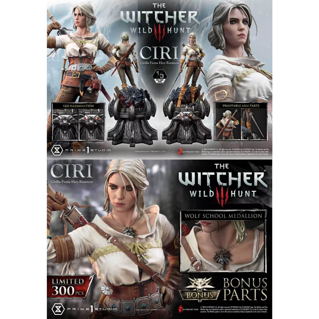 Prime 1 Studio - Ciri Fiona Elen Riannon [2 Variants]