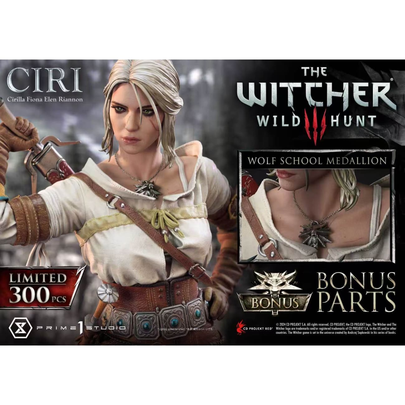 Prime 1 Studio - Ciri Fiona Elen Riannon [2 Variants]