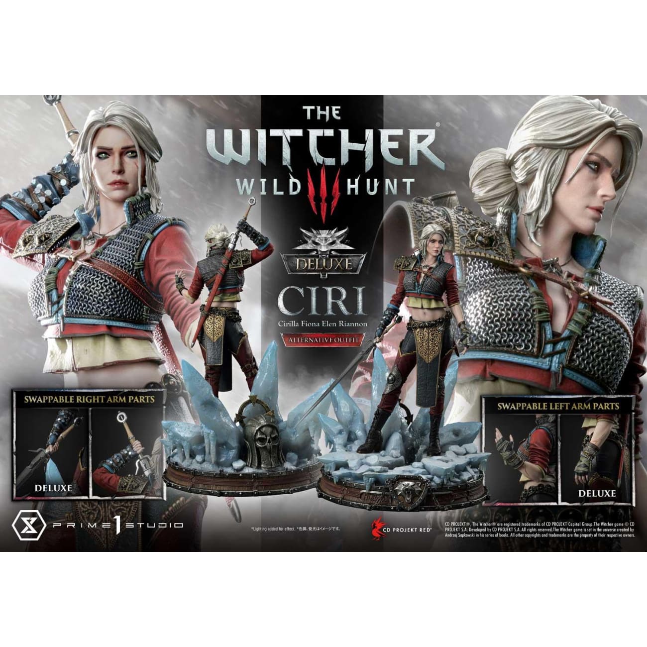 Prime 1 Studio - Ciri [standard/ Deluxe / Bonus] - Deluxe