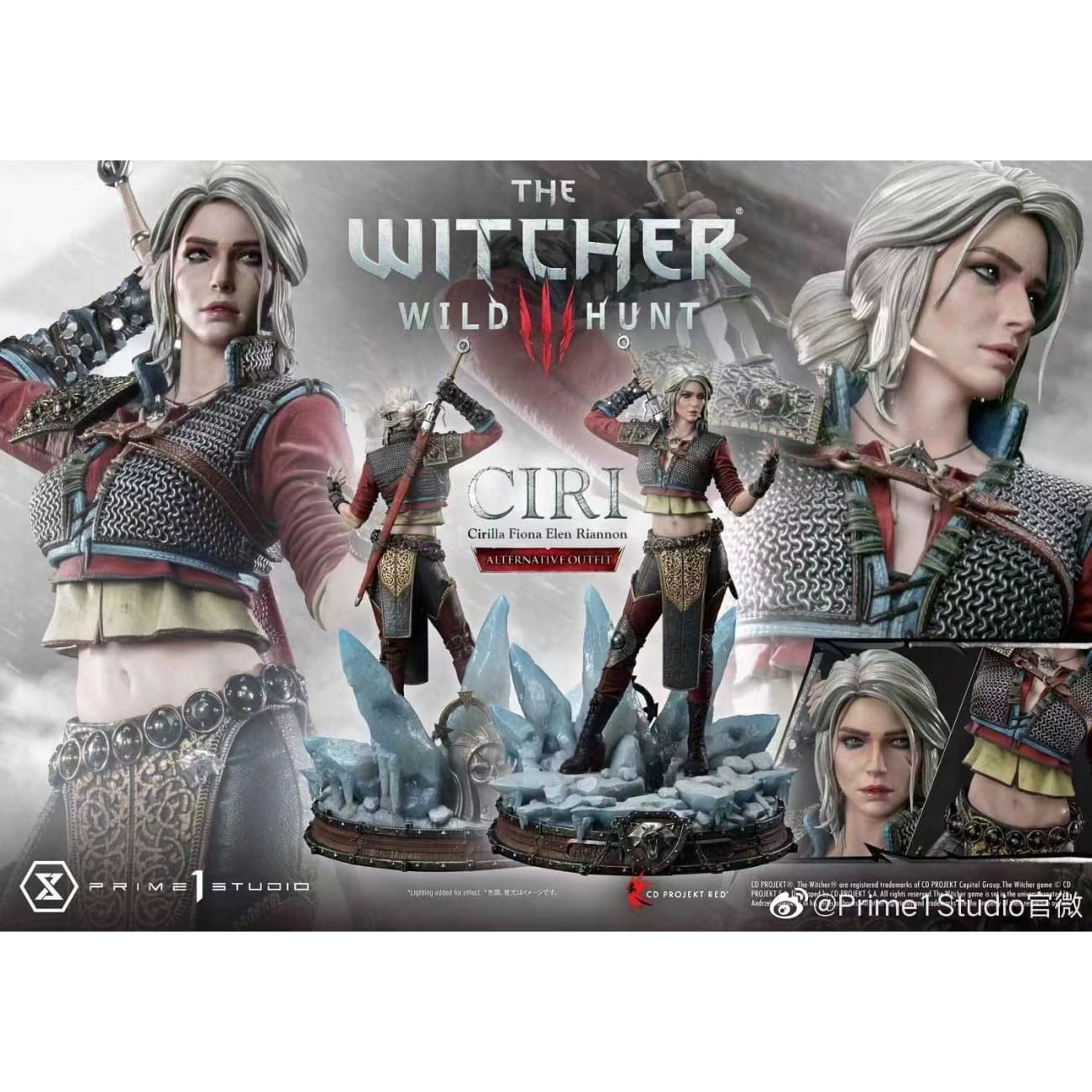 Prime 1 Studio - Ciri [standard/ Deluxe / Bonus] - Standard