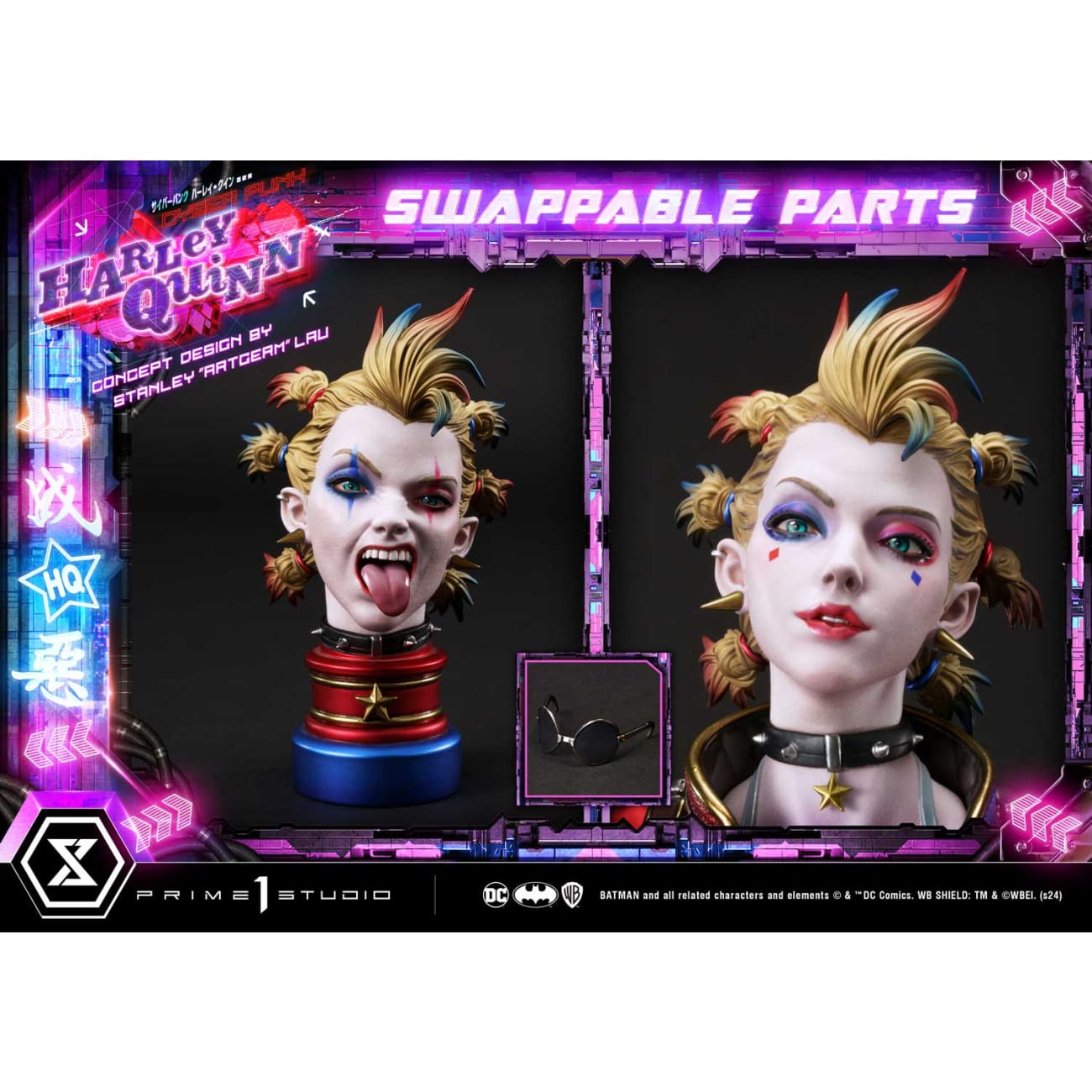Prime 1 Studio - Cyberpunk Harley Quinn [3 Variants]