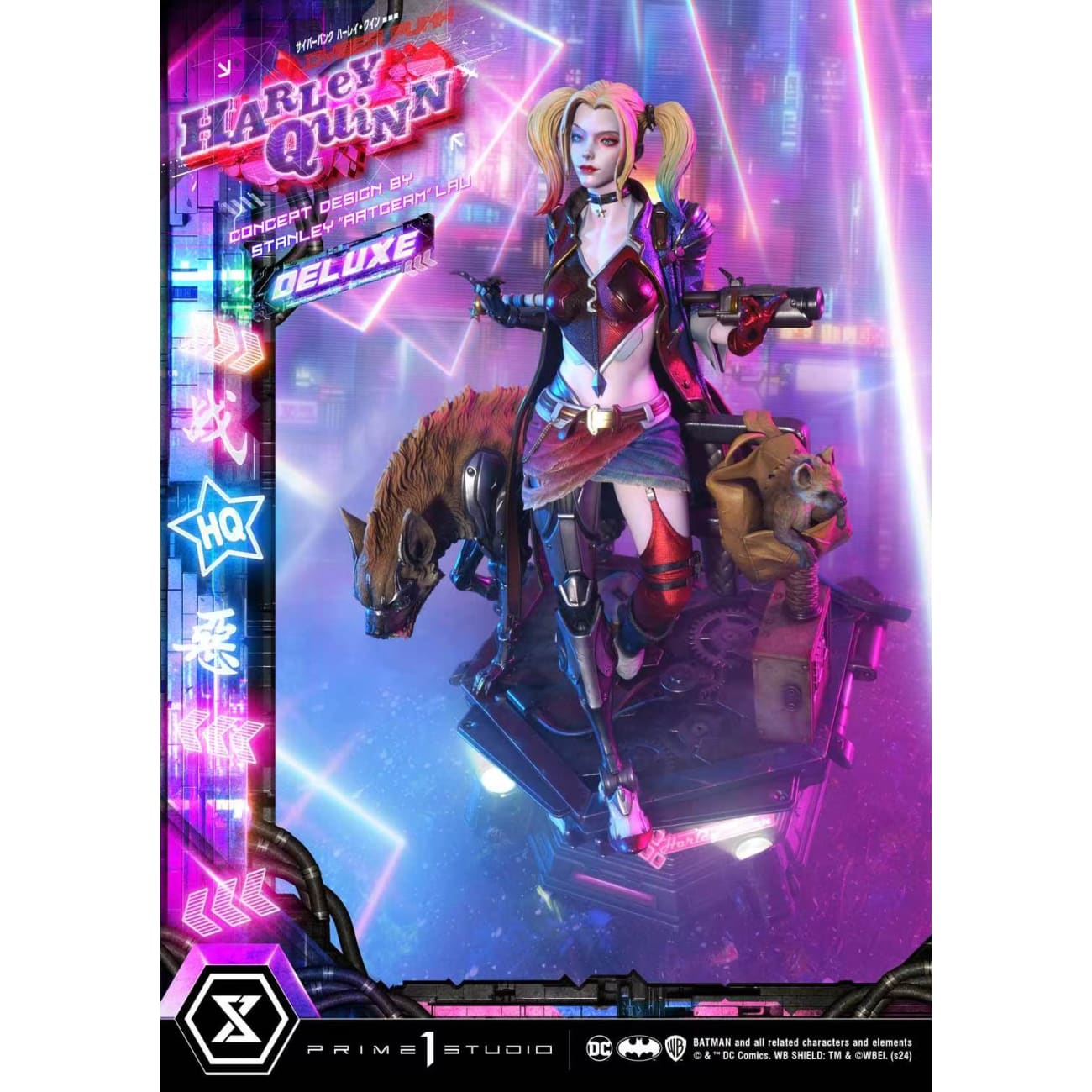 Prime 1 Studio - Cyberpunk Harley Quinn [3 Variants]