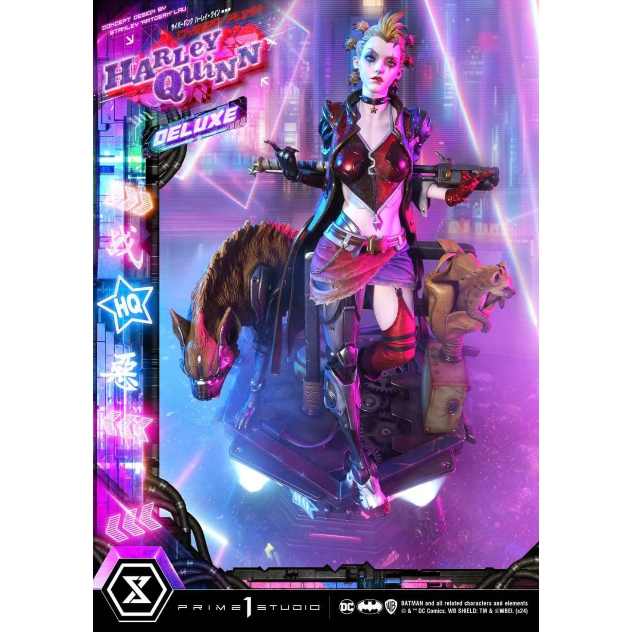 Prime 1 Studio - Cyberpunk Harley Quinn [3 Variants]