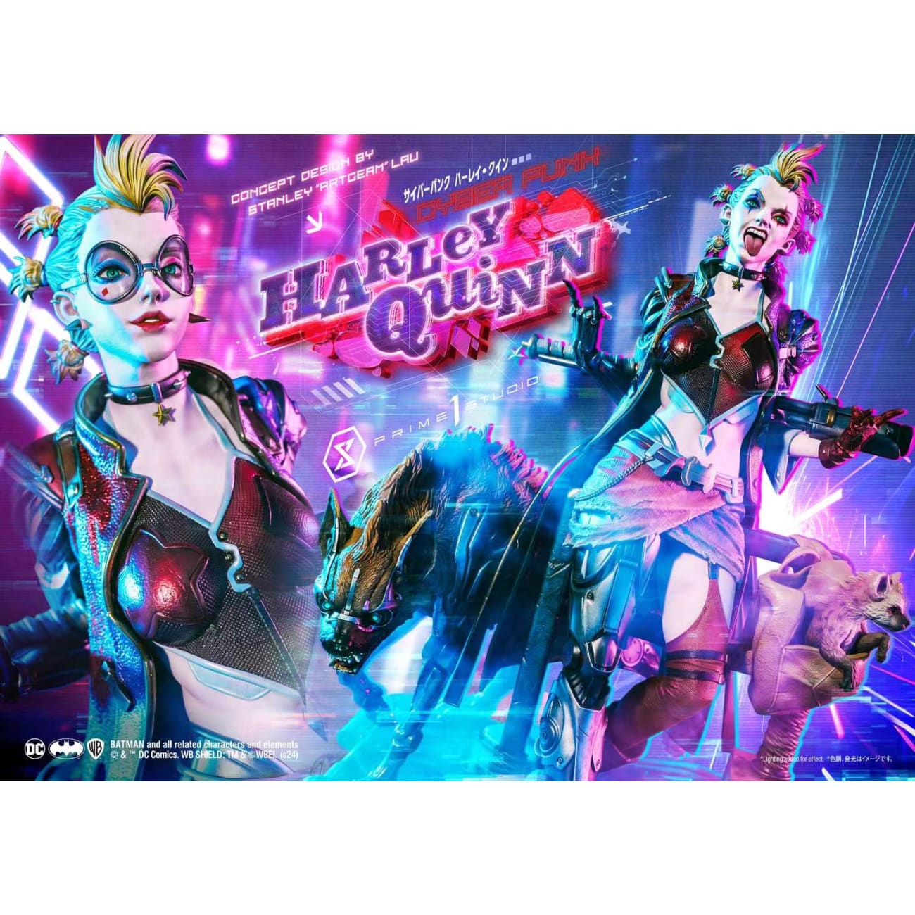 Prime 1 Studio - Cyberpunk Harley Quinn [3 Variants]