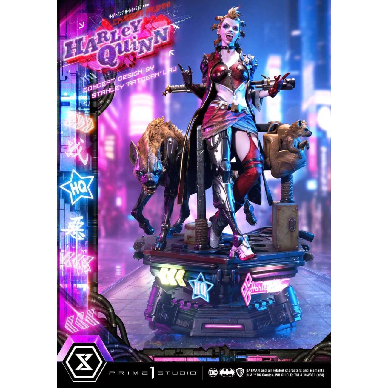 Prime 1 Studio - Cyberpunk Harley Quinn [3 Variants]