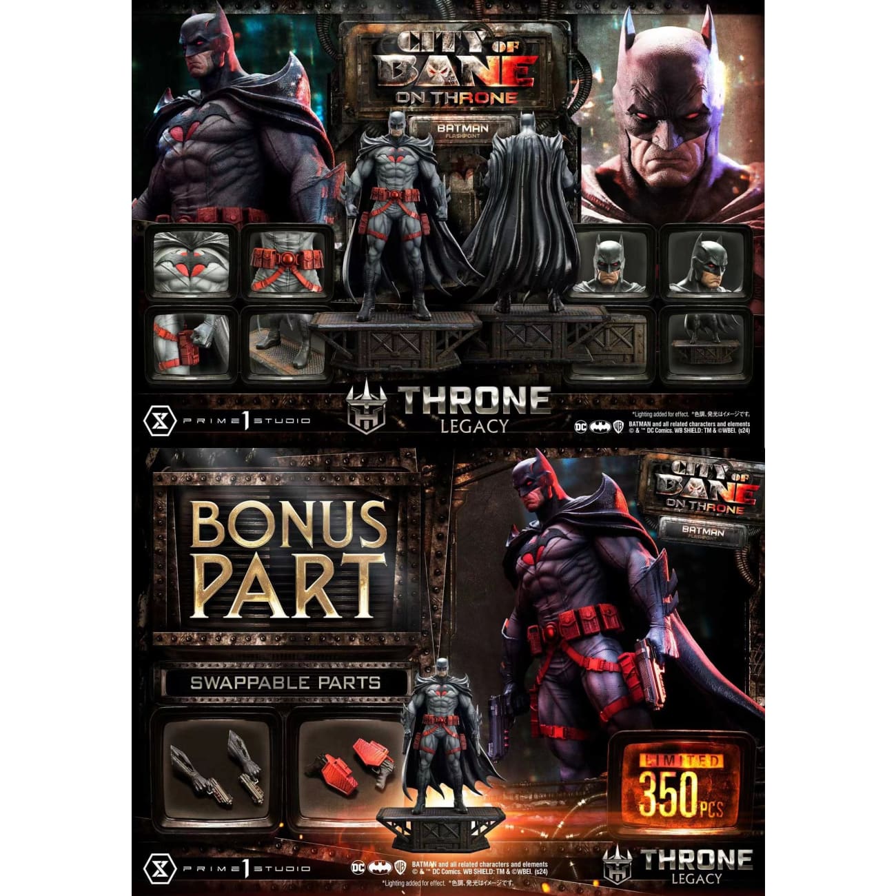 Prime 1 Studio - Flashpoint Batman [2 Variants]